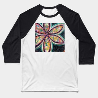 Starstruck Bloom - an activated Inner Power Painting Baseball T-Shirt